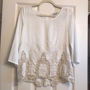 Long Sleeve Blouse - SIZE: SMALL